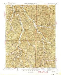 BERRYNAN, MO HISTORICAL MAP GEOPDF 15X15