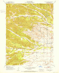 RED BLUFF WEST, CA HISTORICAL MAP GEOPDF