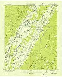 MOUNT AIRY, TN HISTORICAL MAP GEOPDF 7.5