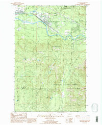 GOLD BAR, WA HISTORICAL MAP GEOPDF 7.5X7