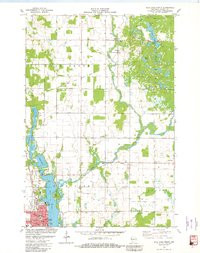 RICE LAKE NORTH, WI HISTORICAL MAP GEOPD