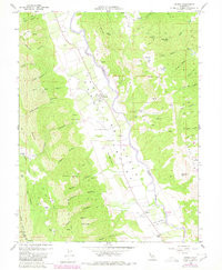 GUINDA, CA HISTORICAL MAP GEOPDF 7.5X7.5