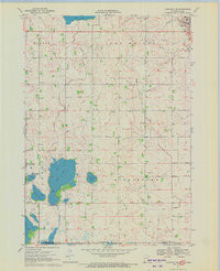 LAKEFIELD SE, MN-IA HISTORICAL MAP GEOPD