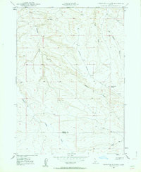 TWENTYMILE BUTTE, ID HISTORICAL MAP GEOP