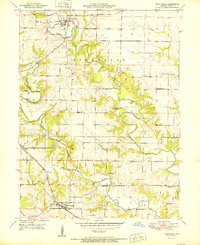 MONTICELLO, MO HISTORICAL MAP GEOPDF 7.5