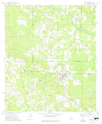 SUMRALL, MS HISTORICAL MAP GEOPDF 7.5X7.