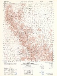 CASTLE DOME MOUNTAINS, AZ HISTORICAL MAP