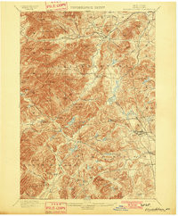 ELIZABETHTOWN, NY HISTORICAL MAP GEOPDF