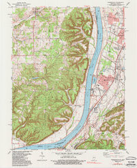 KOSMOSDALE, KY-IN HISTORICAL MAP GEOPDF