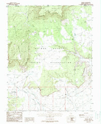 KAIBAB, AZ HISTORICAL MAP GEOPDF 7.5X7.5