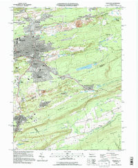HAZLETON, PA HISTORICAL MAP GEOPDF 7.5X7