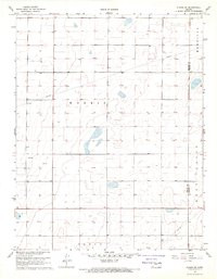 PLAINS SW, KS HISTORICAL MAP GEOPDF 7.5X