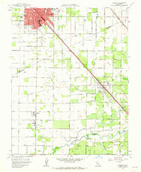TURLOCK, CA HISTORICAL MAP GEOPDF 7.5X7.