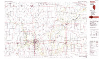 DANVILLE, IL-IN HISTORICAL MAP GEOPDF 30