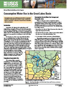WATER USE IN GREAT LAKES BASIN