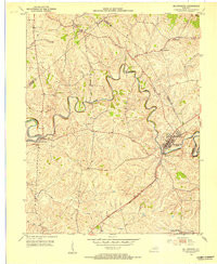 MILLERSBURG, KY HISTORICAL MAP GEOPDF 7.