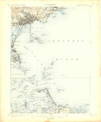 BOSTON BAY, MA HISTORICAL MAP GEOPDF 15X