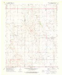 BRYANS CORNER SW, OK HISTORICAL MAP GEOP