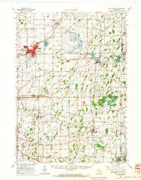 SUN PRAIRE, WI HISTORICAL MAP GEOPDF 15X