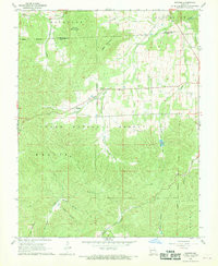 BANNER, MO HISTORICAL MAP GEOPDF 7.5X7.5