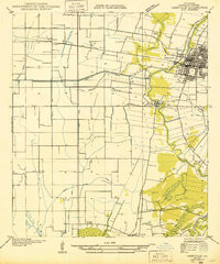 ABBEVILLE WEST, LA HISTORICAL MAP GEOPDF