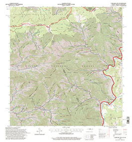 CARVERS GAP, NC-TN HISTORICAL MAP GEOPDF