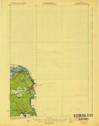 VANCEBORO, ME HISTORICAL MAP GEOPDF 15X1