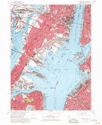 JERSEY CITY, NJ-NY HISTORICAL MAP GEOPDF