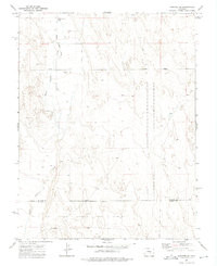 HANOVER SE, CO HISTORICAL MAP GEOPDF 7.5