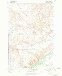 BIG HILL, MT HISTORICAL MAP GEOPDF 7.5X7