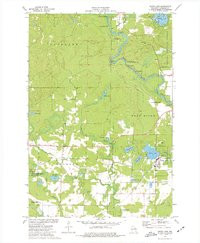 WHITE LAKE, WI HISTORICAL MAP GEOPDF 7.5