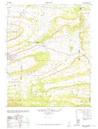ABBOTT, AR HISTORICAL MAP GEOPDF 7.5X7.5