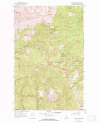 MOUNT CASEY, ID HISTORICAL MAP GEOPDF 7.