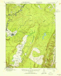 DAVIS, WV-MD HISTORICAL MAP GEOPDF 15X15