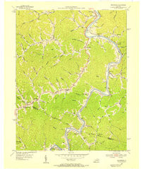 RICHARDSON, KY HISTORICAL MAP GEOPDF 7.5
