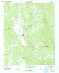FAIRMOUNT, GA HISTORICAL MAP GEOPDF 7.5X