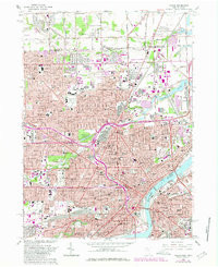 TOLEDO, OH-MI HISTORICAL MAP GEOPDF 7.5X