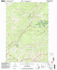 RAINBOW PEAK, ID HISTORICAL MAP GEOPDF 7