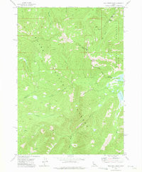 BULL TROUT POINT, ID HISTORICAL MAP GEOP