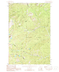 THOMPSON PASS, MT-ID HISTORICAL MAP GEOP