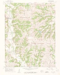 EASTON, KS HISTORICAL MAP GEOPDF 7.5X7.5