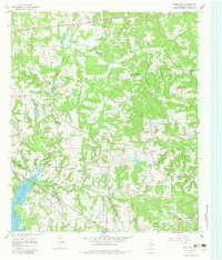 HOPE POND, TX HISTORICAL MAP GEOPDF 7.5X