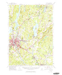LEWISTON, ME HISTORICAL MAP GEOPDF 15X15