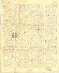 ATLANTA, GA HISTORICAL MAP GEOPDF 30X30