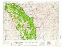 SHERIDAN, WY-MT HISTORICAL MAP GEOPDF 1X
