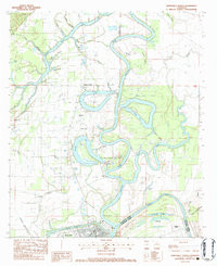 JONESVILLE NORTH, LA HISTORICAL MAP GEOP
