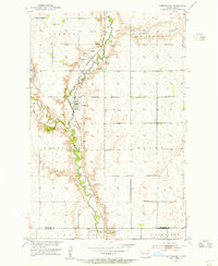 MONTPELIER, ND HISTORICAL MAP GEOPDF 7.5