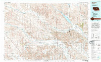 BURWELL, NE HISTORICAL MAP GEOPDF 30X60