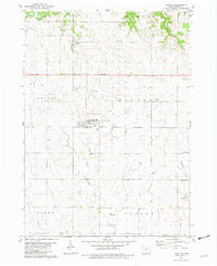 HAWKEYE, IA HISTORICAL MAP GEOPDF 7.5X7.