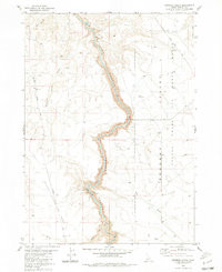 CROWBAR GULCH, ID HISTORICAL MAP GEOPDF